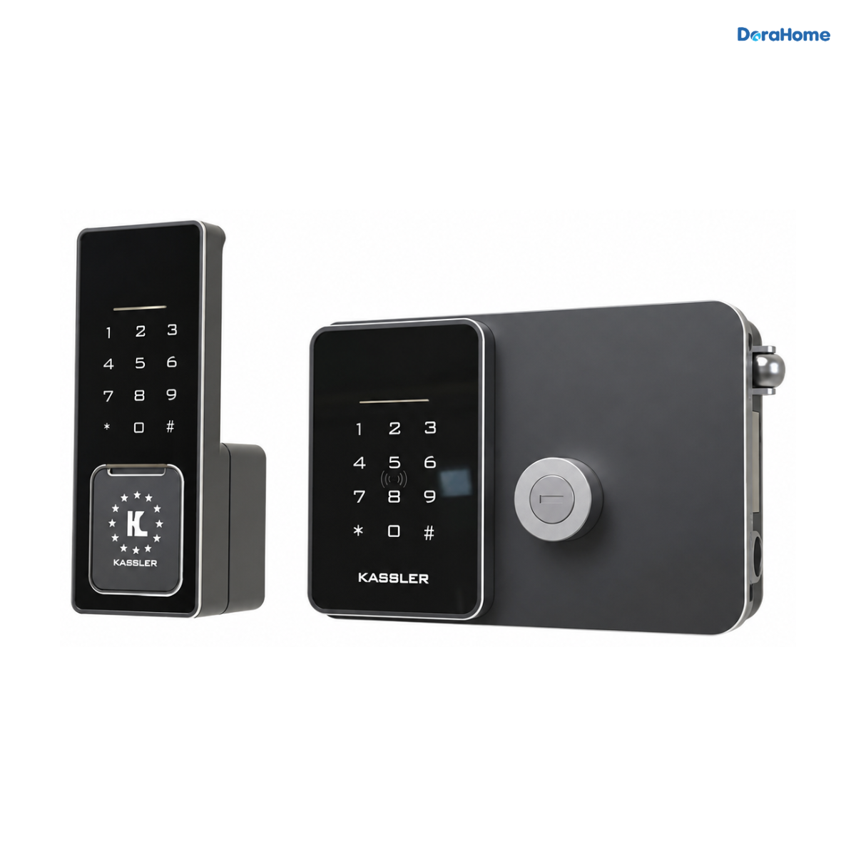 Khóa điện tử Kassler KL-579 CNC Silver Grey